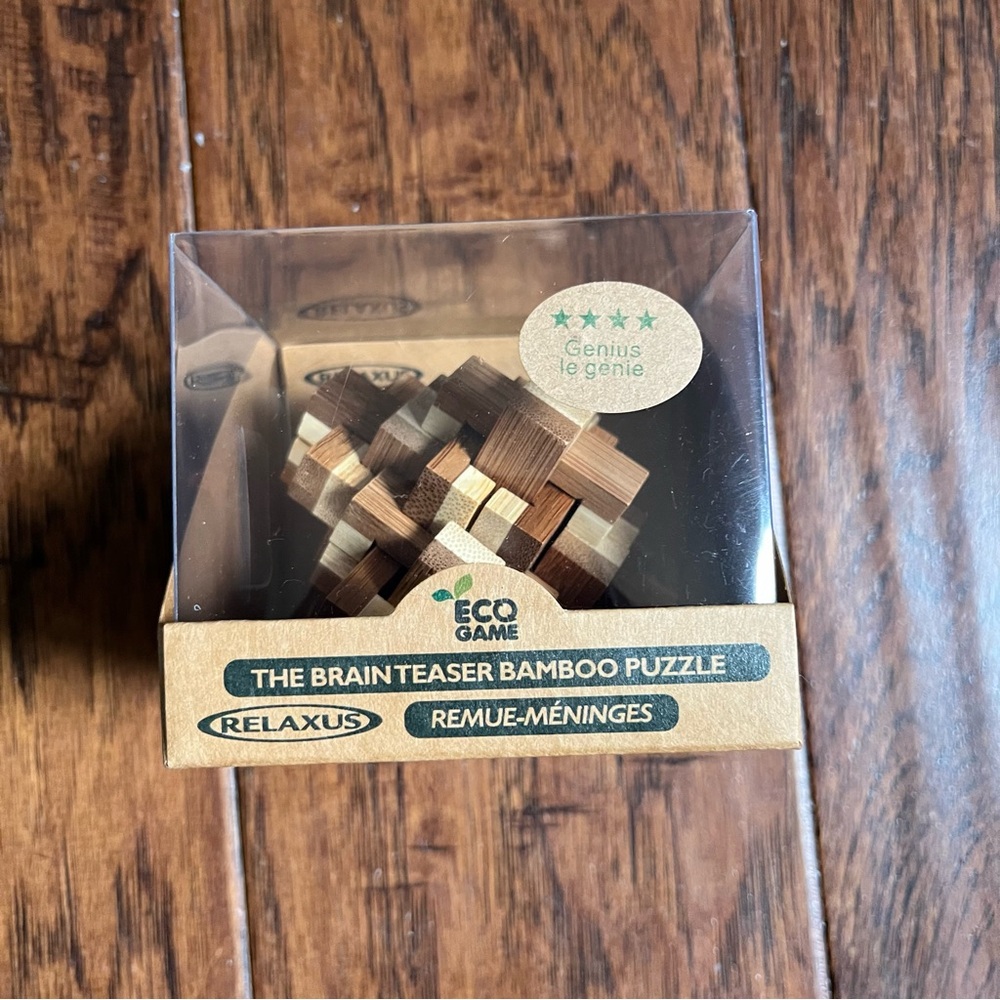 Brainteaser bamboo game
